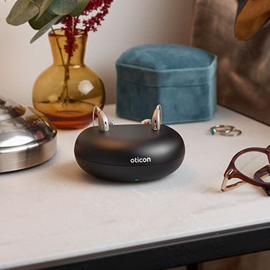 Oticon Zircon 2 miniRITE | One Pair with Desktop Charger